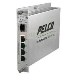 Pelco EC-4BY1SWUPOE-W EC 4-Port SMS PoE Switch 30