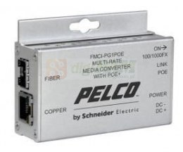 Pelco FMCI-PF1POE 100Mbps Media Converter