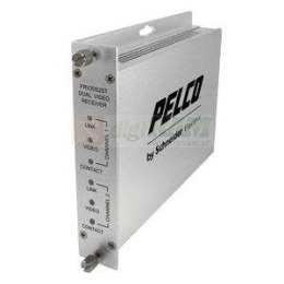 Pelco FRV20S2ST 2CH Video 2 Fiber RX SM ST