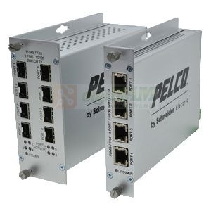 Pelco FUMS-FFX2TX2 UM Switch 100M, 2SFP 2RJ45