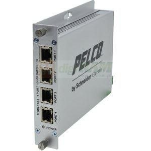 Pelco FUMS-FTX4 UM Switch 100M, 4RJ45