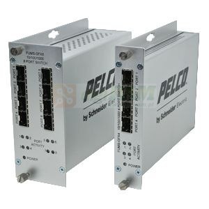 Pelco FUMS-GFX8 Unmanaged Switch, 8 Port