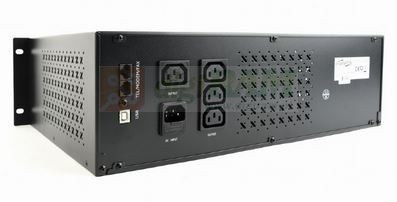 Zasilacz awaryjny UPS 1200VA Line-in 2xC13 2xSchuko USB