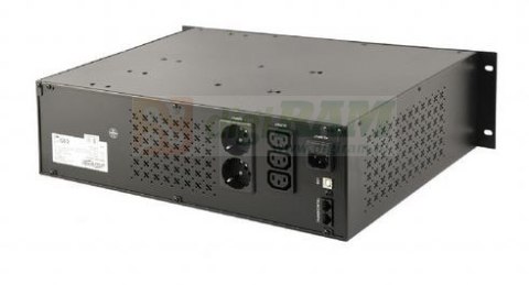 Zasilacz awaryjny UPS 2000VA Line-In 2xC13 2xSchuko USB