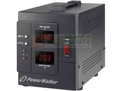 Stabilizator napięcia AVR Power Walker 230V, 1500VA 2xPL OUT