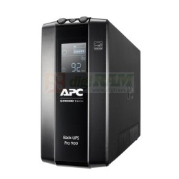 Zasilacz awaryjny UPS APC BR900MI Back UPS Pro BR 900VA, 6 Outlets, AVR, LCD Interface