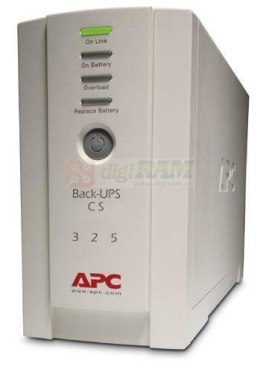 Zasilacz awaryjny UPS APC Back-UPS 325, 230V, IEC 320, without auto shutdown software