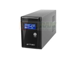 Zasilacz awaryjny UPS Armac Office 850VA LCD Line-Interactive 2x230V PL metalowa obudowa