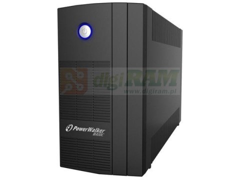 Zasilacz awaryjny UPS Power Walker Line-Interactive 1000VA SB FR 3xPL USB