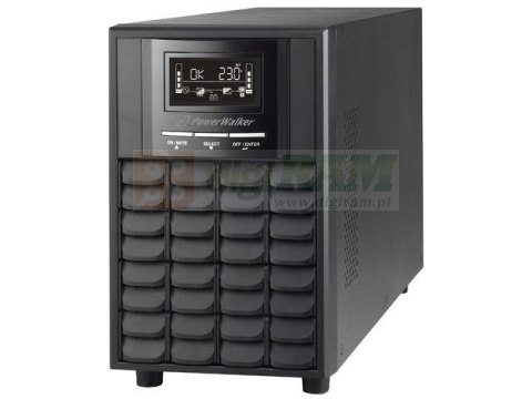 Zasilacz awaryjny UPS Power Walker Line-Interactive 1500VA CW FR 3xPL, USB, RS232, LCD, EPO