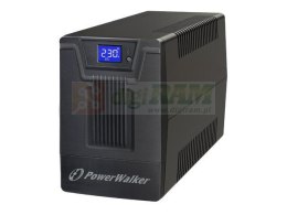 Zasilacz awaryjny UPS Power Walker Line-Interactive 1500VA SCL 4x PL 230V, RJ11/45 In/Out, USB, LCD