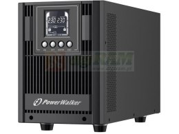 Zasilacz awaryjny UPS Power Walker On-Line 2000VA AT 4x FR Out, USB/RS-232, LCD, Tower, EPO