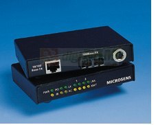 Mini Bridge 1x10/100Base-TX, 1x100Base-FX, Single Mode 1310nm min. 15km, ST-Connector, incl. ext. power supply /USB power