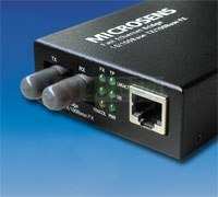 Mini Bridge 1x10/100Base-TX, 1x100Base-FX, Single Mode 1310nm min. 15km, SC-Connector, incl. ext. power supply /USB power