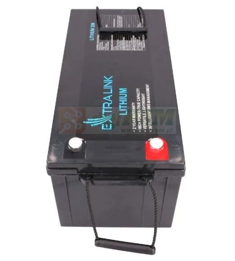 Akumulator LiFePO4 200AH 12.8V BMS EX.30479 Akumulator LiFePO4 200AH 12.8V BMS EX.30479