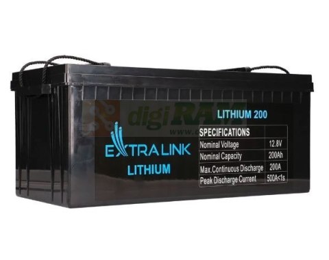 Akumulator LiFePO4 200AH 12.8V BMS EX.30479 Akumulator LiFePO4 200AH 12.8V BMS EX.30479