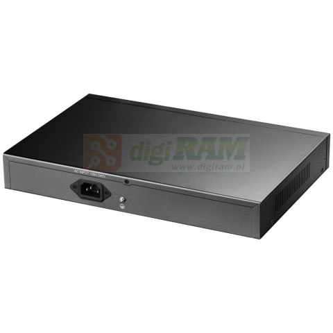 Przełącznik FS1018PS1 16xFE PoE+ 200W 1xSFP Przełącznik FS1018PS1 16xFE PoE+ 200W 1xSFP