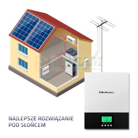 Hybrydowy inwerter solarny Off-Grid 1.5kW | 80A | MPPT | Sinus Hybrydowy inwerter solarny Off-Grid 1.5kW | 80A | MPPT | Sinus