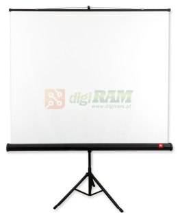 Ekran na statywie Tripod Standard 200, 1:1, 200x200cm, powierzchnia biała, matowa
