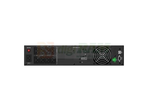 Zasilacz awaryjny UPS Line-interactive 2000VA 8xIEC C13 USB-B EPO LCD 2U