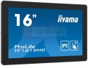 Monitor 15.6 cala TF1615MC-B1 IPS,pojemnościowa 10 punktów,450cd/m2,IP65,7H,HDMI,DP,VGA