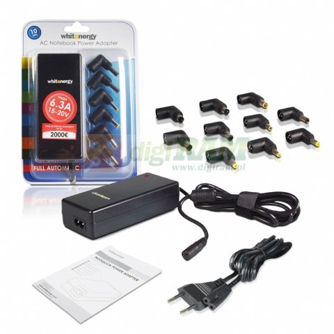 WE Uniwersalny Sieciowy Zasilacz Automatyczny do Notebooka 90W WE Uniwersalny Sieciowy Zasilacz Automatyczny do Notebooka 90W