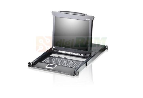 Aten CL5716N-ATA-2XK06A1G 16 Port 19" LCD KVMP Switch,