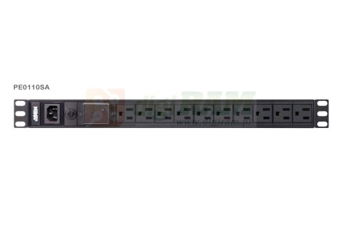 Aten PE0110SG-AT-G 1U 10A 10Port Basic PDU