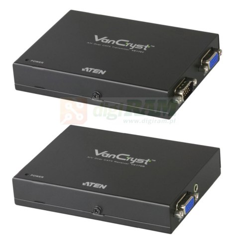 Aten VE170-AT-G CAT 5 video Extender + mono