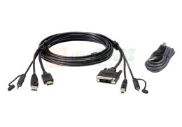 Aten 2L-7D02DHX2 CABLE KIT HDMI