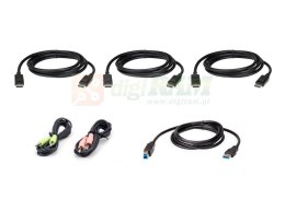 Aten 2L-7D02UDPX6 Cable kit: 3x 1.8M