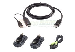 Aten 2L-7D02UHDPX4 Cable kit: 1x True 4K 1.8M