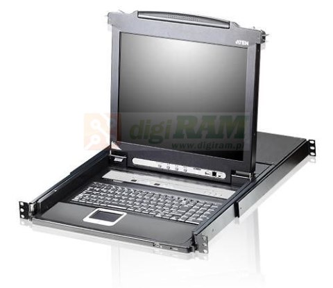 Aten CL5708N-ATA-2XK06FG 8 Port 19" LCD KVMP Switch,