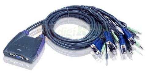 Aten CS64US-AT CS64US 4-Port Cable KVM Switch