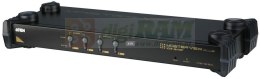 Aten CS9134Q9-AT-G 4p PS2 KVM, Supp PS/2, USB,SUN