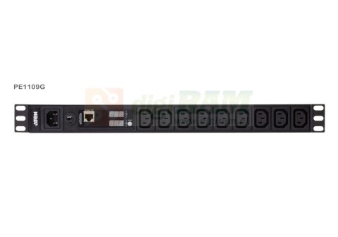 Aten PE1109G-AT-G 9-Outlet 1U PDU with Current