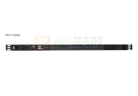 Aten PE1116SG-AT-G 16-Outlet 0U PDU with Current