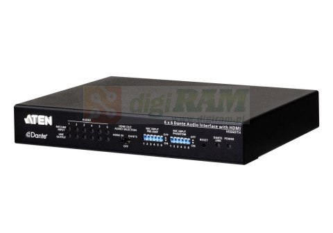 Aten VE66DTH-AT-G 6 x 6 Dante Audio Interface