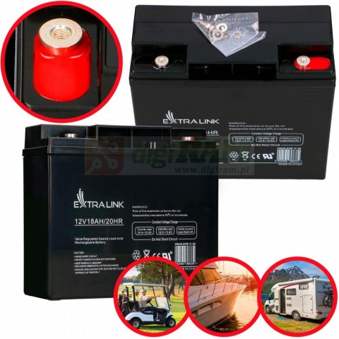 Akumulator AGM 12V 18AH Akumulator AGM 12V 18AH
