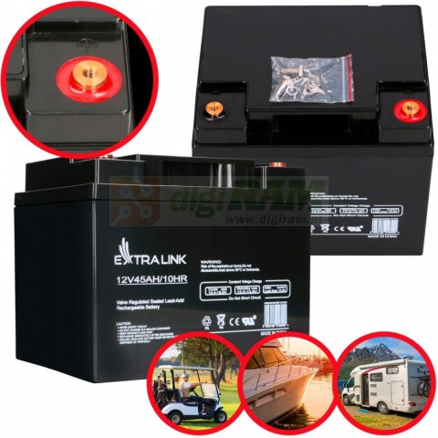 Akumulator AGM 12V 45AH Akumulator AGM 12V 45AH