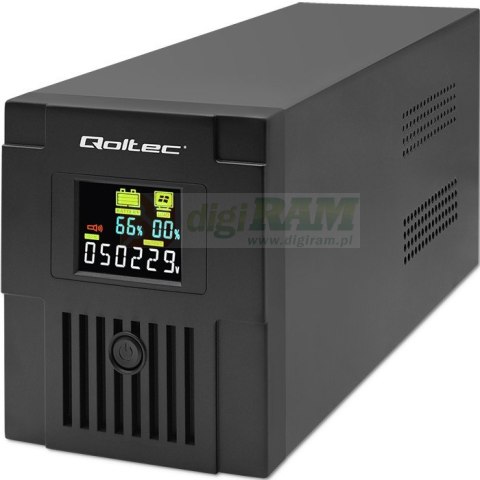 Zasilacz awaryjny UPS | Monolith | 2000VA | 1200W | LCD | USB