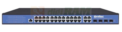 Ernitec ELECTRA-248/4 48 Port Gigabit PoE Switch