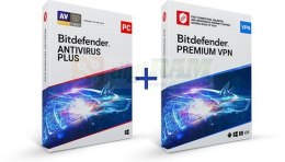 Bitdefender Antywirus Plus + VPN 10U/1Y