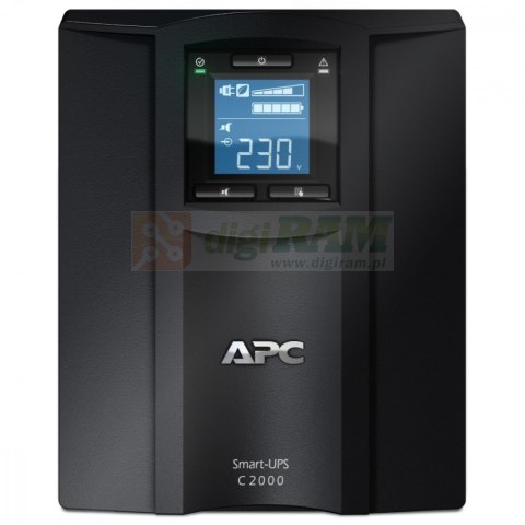 Zasilacz SMC2000I APC Smart-UPS C 2000VA LCD 230V Zasilacz SMC2000I APC Smart-UPS C 2000VA LCD 230V