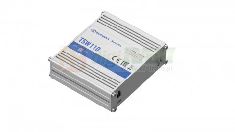 Przełącznik przemysłowy TSW110 5xGigabit Ethernet Przełącznik przemysłowy TSW110 5xGigabit Ethernet