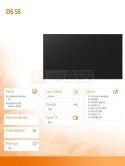 Monitor informacyjny DS 55' - 18/7 2x10W Android 11.0