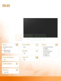 Monitor informacyjny DS 65' - 18/7 2x10W Android 11.0