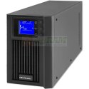 Zasilacz awaryjny UPS | On-line | Pure Sine Wave | 2kVA | 1.6kW |LCD | USB