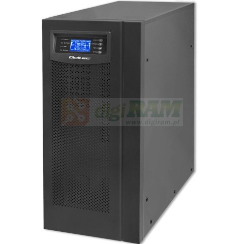 Zasilacz awaryjny UPS | On-line | Pure Sine Wave | 6kVA | 4.8kW |LCD | USB