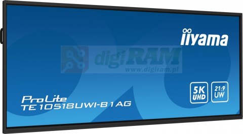 Monitor wielkoformatowy 104.6 cala TE10518UWI-B1AG INFRARED,40pkt,VA,21:9(5K),8xUSB, 8xMIC,2x16W+Subwoofer(16W),Android 13,WiFi,
